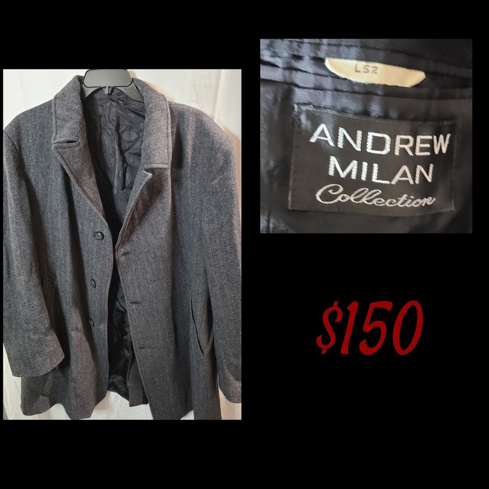 Mens Wool Coat